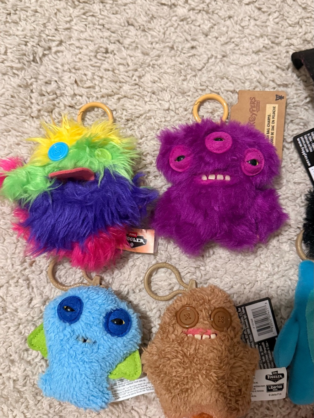 Plush Keychain Collection - Assorted Colors - Picture 2 of 7